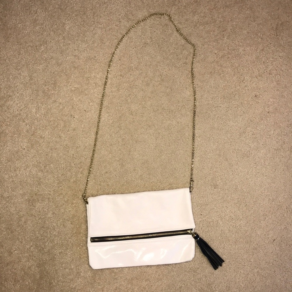 White purse/clutch